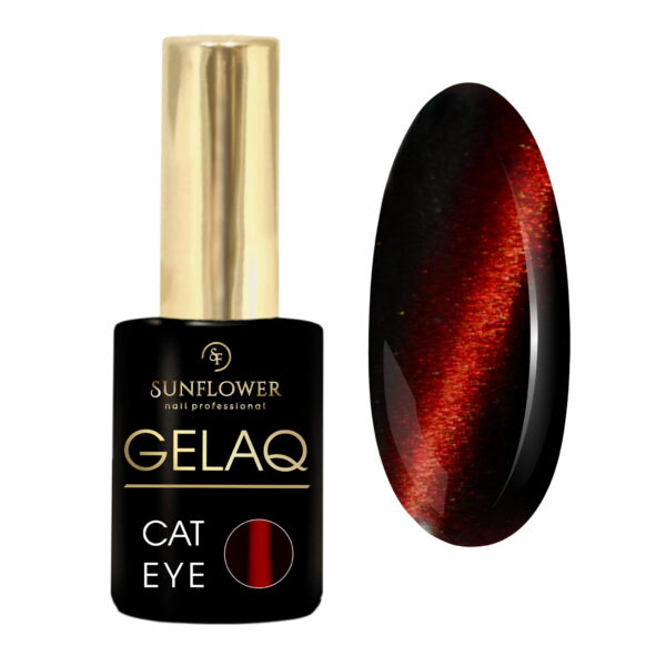 GELAQ CAT EYE MAGNETIC – LAKIER HYBRYDOWY MAGNETYCZNY “KOCIE OKO” M08